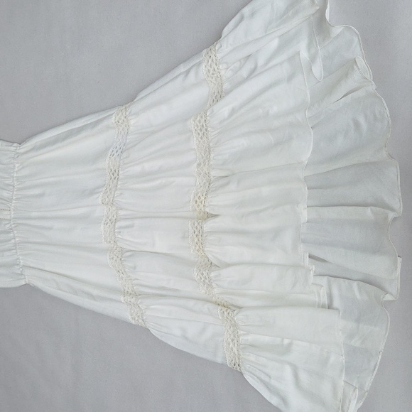 NWT$458 Kobi Halperin Claudette Tiered Sleeveless Midi Dress Size Large - Picture 6 of 16